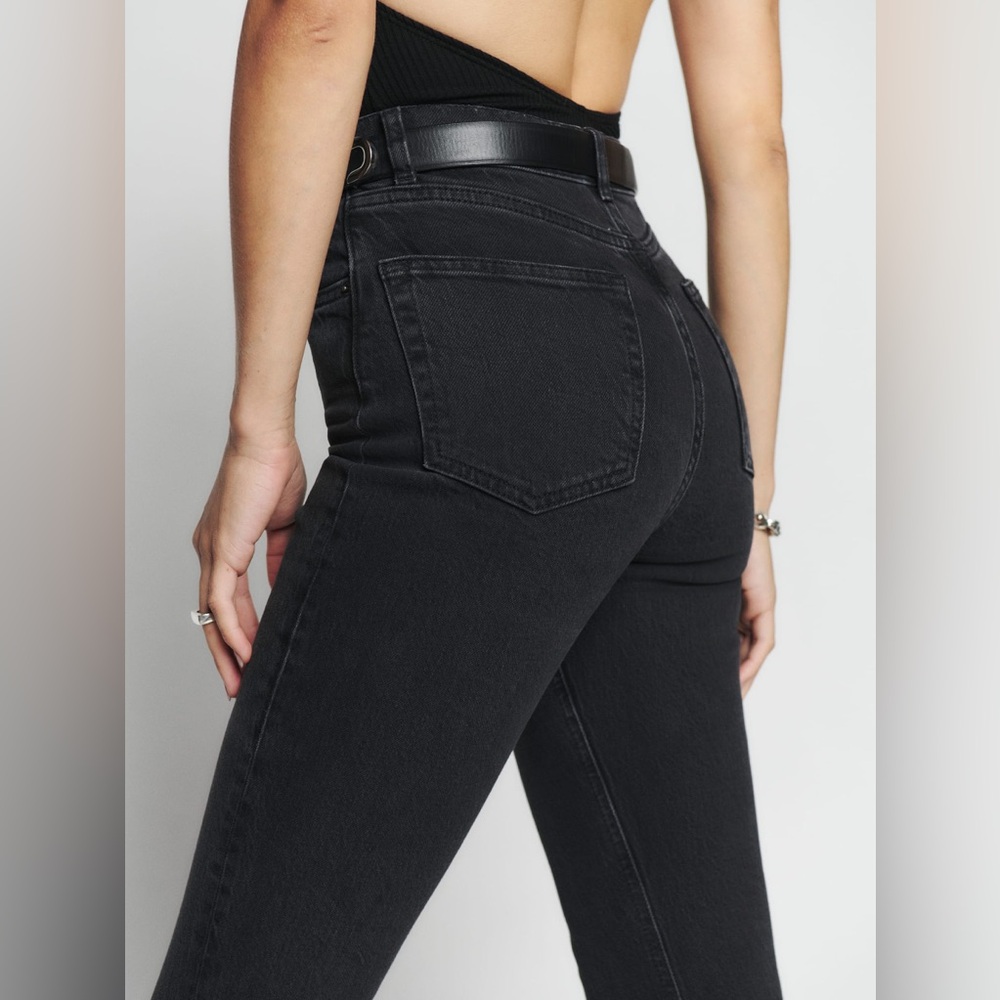 New - Reformation Peyton High Rise Bootcut Jeans - size 26 - Picture 3 of 10